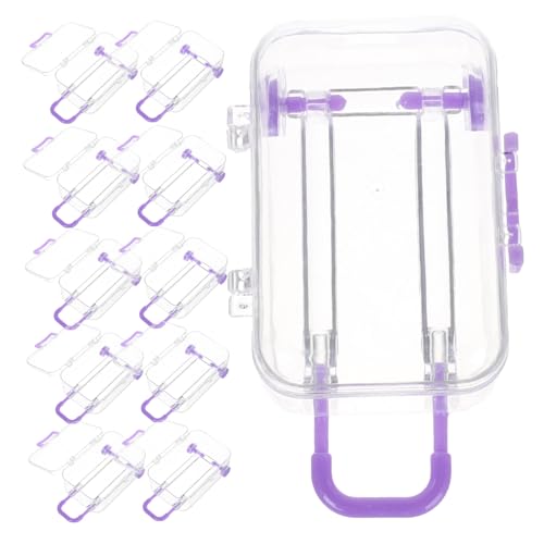 Toddmomy 12 Stück Teiliges Mini koffer Süßigkeitenbox Transparent Stabile Mini suitcase Candy Box mit Großem Fassungsvermögen Elegantes Design für Partydeko und Hochzeitsgastgeschenke Toddmomy 12 Stück Teiliges Mini koffer Süßigkeitenbox Transparent Stabile Mini suitcase Candy Box mit Großem Fassungsvermögen Elegantes Design für Partydeko und Hochzeitsgastgeschenke von Toddmomy