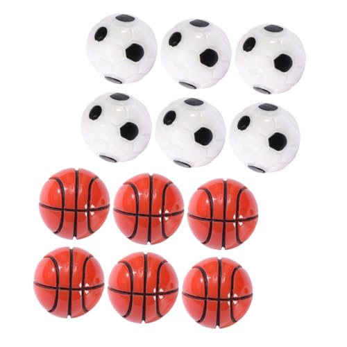 Toddmomy 12 Stück Teiliges Miniatur Basketball Fußball Mini Dekoration für Puppenhaus DIY Accessory Kleine Landschaftsornamente Realistische Mikro Sportmodelle Toddmomy 12 Stück Teiliges Miniatur Basketball Fußball Mini Dekoration für Puppenhaus DIY Accessory Kleine Landschaftsornamente Realistische Mikro Sportmodelle von Toddmomy