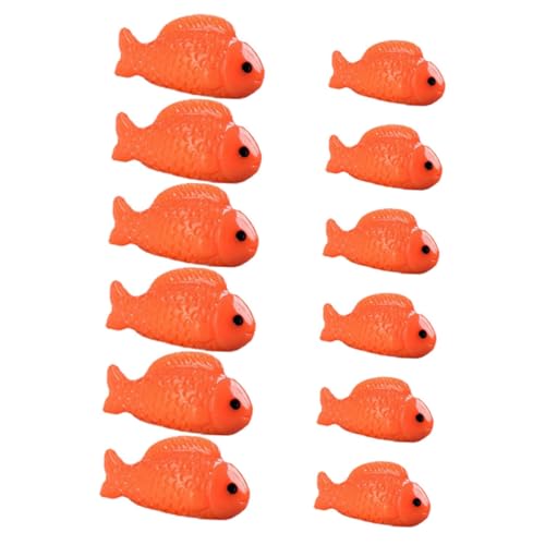Toddmomy 12 Stück Teiliges Miniaturfische aus Resin für Puppenhaus Künstliche Schwimmende Fischfiguren zur Dekoration von Miniatur und DIY Projekten Toddmomy 12 Stück Teiliges Miniaturfische aus Resin für Puppenhaus Künstliche Schwimmende Fischfiguren zur Dekoration von Miniatur und DIY Projekten von Toddmomy