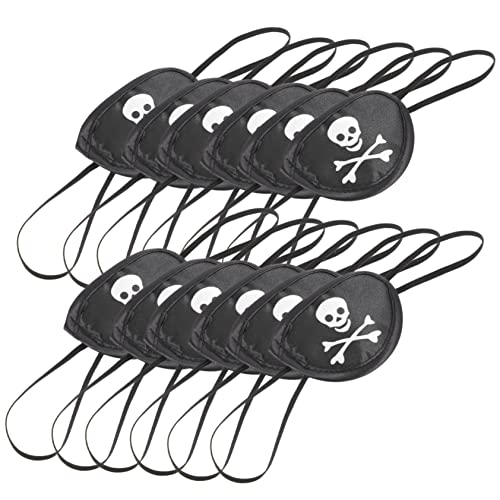 Toddmomy 12 Stück Teiliges Piratenaugenklappen mit Muster Kreative Augenmaske für Halloween Cosplay und Mottopartys Geeignet für Erwachsene Toddmomy 12 Stück Teiliges Piratenaugenklappen mit Muster Kreative Augenmaske für Halloween Cosplay und Mottopartys Geeignet für Erwachsene von Toddmomy