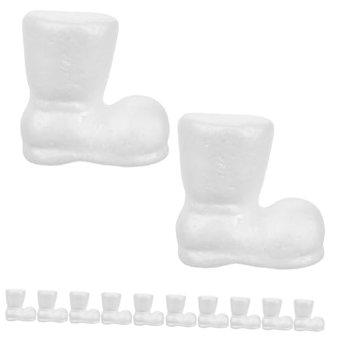 Toddmomy 12 Stück Teiliges Polystyrol Weihnachtsstiefel Leichtes DIY Bastelset Wiederverwendbare Weihnachtsbaumdeko Fenster und Türanhänger für Festliche Weihnachtsdekoration Toddmomy 12 Stück Teiliges Polystyrol Weihnachtsstiefel Leichtes DIY Bastelset Wiederverwendbare Weihnachtsbaumdeko Fenster und Türanhänger für Festliche Weihnachtsdekoration von Toddmomy