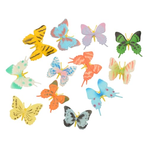 Toddmomy 12 Stück Teiliges Schmetterlingsfiguren Set aus PVC Lebensechte Figuren für Kindergarten und Kinderzimmer Dekoration Farbenfrohe Langlebige Lernspielzeuge Zufällige Farbe Toddmomy 12 Stück Teiliges Schmetterlingsfiguren Set aus PVC Lebensechte Figuren für Kindergarten und Kinderzimmer Dekoration Farbenfrohe Langlebige Lernspielzeuge Zufällige Farbe von Toddmomy