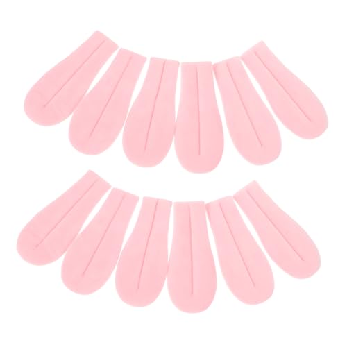 Toddmomy 12 Stück Teiliges Set Realistischer Puppenzungen Zubehör für DIY Projekte Farbenfrohe Accessoires für Handgemachte Stofftiere Einfache Installation Bezauberndes Design für von Toddmomy