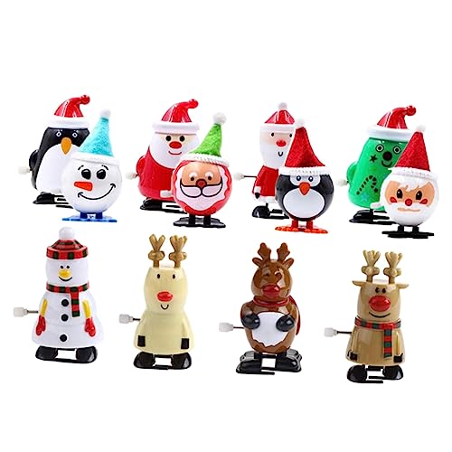 Toddmomy 12 Stück Teiliges Weihnachtsmann Aufziehspielzeug Set Lustige Mechanische Figuren für Weihnachtsdeko Kreatives Partyspielzeug für Weihnachten Toddmomy 12 Stück Teiliges Weihnachtsmann Aufziehspielzeug Set Lustige Mechanische Figuren für Weihnachtsdeko Kreatives Partyspielzeug für Weihnachten von Toddmomy