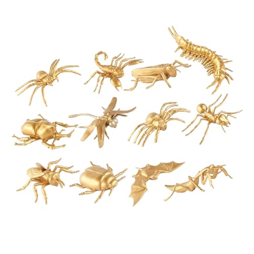 Toddmomy 12 Stück Teiliges von Insektenfiguren Lernspielzeug für Partyüberraschungen und Bildungsressourcen für Naturentdecker von Toddmomy