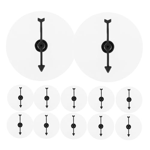 Toddmomy 12 Stück Transparentes Spielbrett Klassenzimmerpreirad Zubehör Für Brettspiele Spinning Für Das Spiel Kreatives, Sich Drehendes Preisrad Leeres Brettspiel Black Plastik Toddmomy 12 Stück Transparentes Spielbrett Klassenzimmerpreirad Zubehör Für Brettspiele Spinning Für Das Spiel Kreatives, Sich Drehendes Preisrad Leeres Brettspiel Black Plastik von Toddmomy