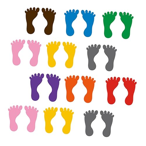 Toddmomy 12Paare Aufkleber für Kinderzimmer PVC Bodenabziehbilder Selbstklebend für Kindergarten Wohnzimmer Eingangsbereiche und Mehr Toddmomy 12Paare Aufkleber für Kinderzimmer PVC Bodenabziehbilder Selbstklebend für Kindergarten Wohnzimmer Eingangsbereiche und Mehr von Toddmomy
