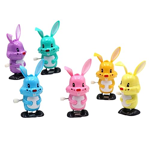 Toddmomy 12Stücke Aufziehspielzeug Hase Für Kleinkinder Kreatives Wind Up Mit Lustigem Cartoon Design Fördert Krabbeln Und Laufen Für Kindergeburtstag Und Ostern von Toddmomy