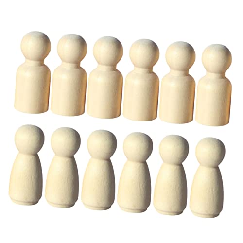 Toddmomy 12Stücke DIY Holzpuppen Teiliges für Dekoration Handgefertigte Figuren für Puppenhaus und Layout Langlebig und Vielseitig Einsetzbar Kreative Toddmomy 12Stücke DIY Holzpuppen Teiliges für Dekoration Handgefertigte Figuren für Puppenhaus und Layout Langlebig und Vielseitig Einsetzbar Kreative von Toddmomy