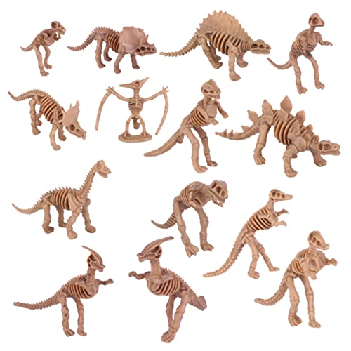 Toddmomy 12Stücke Dinosaurier Skelett Realistische Dino Modelle für Lernspielzeug aus Umweltfreundlichem Material für Kreative Fantasie und Koordination Toddmomy 12Stücke Dinosaurier Skelett Realistische Dino Modelle für Lernspielzeug aus Umweltfreundlichem Material für Kreative Fantasie und Koordination von Toddmomy