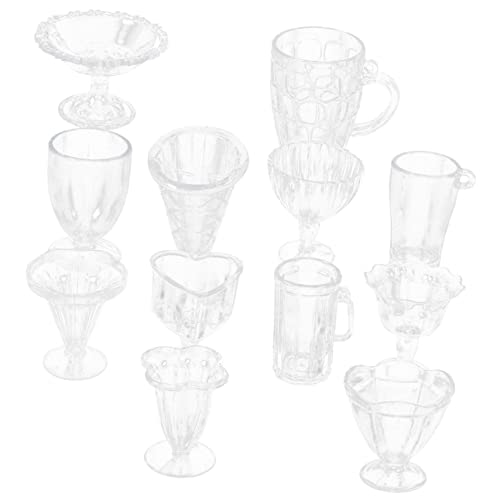 Toddmomy 12Stücke Küchen Zubehör Teiliges aus Winzigen Plastikbechern für Puppenhäuser und Praktisch zur Verschönerung von Szenen und Spielwelten Toddmomy 12Stücke Küchen Zubehör Teiliges aus Winzigen Plastikbechern für Puppenhäuser und Praktisch zur Verschönerung von Szenen und Spielwelten von Toddmomy