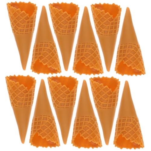 Toddmomy 12Stücke Mini Eistüten Modelle Aus Realistische Simulationsmodelle Für DIY Dekoration Wiederverwendbar Und Langlebig Für Desserts Und Ausstellungen Toddmomy 12Stücke Mini Eistüten Modelle Aus Realistische Simulationsmodelle Für DIY Dekoration Wiederverwendbar Und Langlebig Für Desserts Und Ausstellungen von Toddmomy