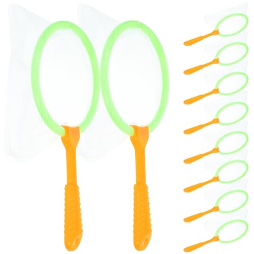 Toddmomy 12Stücke Schmetterlings und Insektenfangnetz für Lustiges Fischernetz für Outdoor Aktivitäten Schmetterlingen und Kleinen Fischen Vielseitig Einsetzbar von Toddmomy