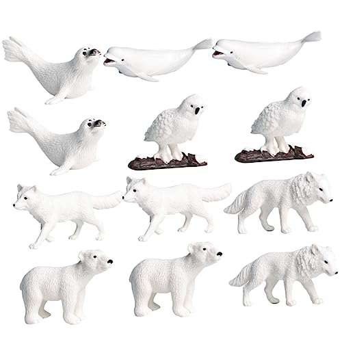 Toddmomy 12Stücke Teiliges Arktische Tiere Miniaturfiguren Kognitive Lernspiele Realistische Tierdeko für Kinderzimmer Geschenkidee für Geburtstagen Toddmomy 12Stücke Teiliges Arktische Tiere Miniaturfiguren Kognitive Lernspiele Realistische Tierdeko für Kinderzimmer Geschenkidee für Geburtstagen von Toddmomy