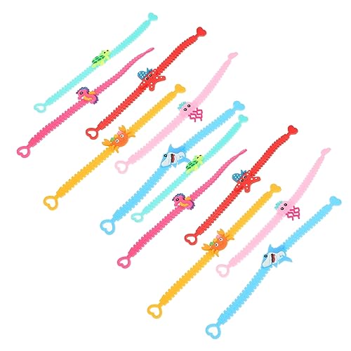 Toddmomy 12Stücke Teiliges Cartoon Armband mit Meerestieren Einstellbare Handgelenkarmbänder für Partys Geschenkideen und Kinderfreundliche Dekorationen Toddmomy 12Stücke Teiliges Cartoon Armband mit Meerestieren Einstellbare Handgelenkarmbänder für Partys Geschenkideen und Kinderfreundliche Dekorationen von Toddmomy