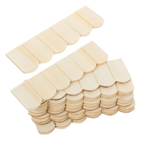 Toddmomy 12Stücke Teiliges Dachziegelmodell Aus Holz Für Puppenhäuser Dekorative Dachschindeln Natürliche Textur Perfektes Zubehör Für Dekoration Toddmomy 12Stücke Teiliges Dachziegelmodell Aus Holz Für Puppenhäuser Dekorative Dachschindeln Natürliche Textur Perfektes Zubehör Für Dekoration von Toddmomy