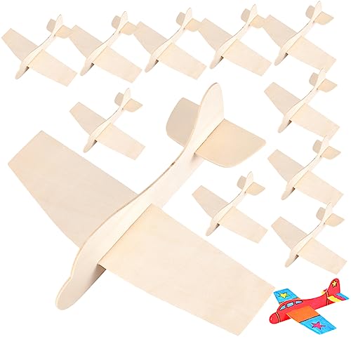 Toddmomy 12Stücke Teiliges Holzflugzeugmodell Bausatz für DIY Blankflugzeuge Basteln für Kreative Aktivitäten und Fördert Fantasie und Motorik Toddmomy 12Stücke Teiliges Holzflugzeugmodell Bausatz für DIY Blankflugzeuge Basteln für Kreative Aktivitäten und Fördert Fantasie und Motorik von Toddmomy