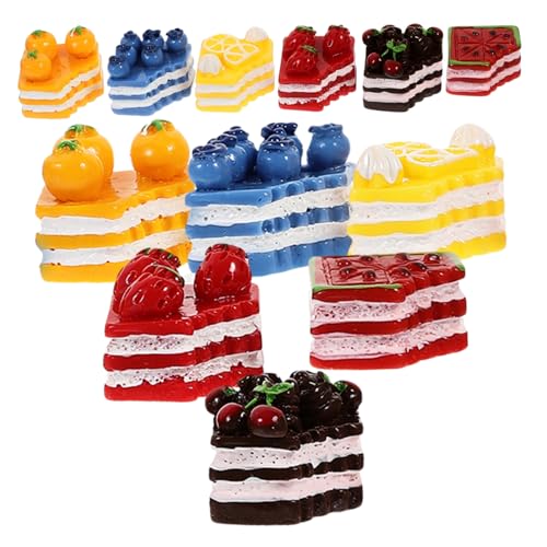 Toddmomy 12Stücke Teiliges Kuchenmodelle aus Resin Kreative Kuchen Dekoration für Puppenhäuser und Bastelprojekte Realistische Formen Farben Zubehör Toddmomy 12Stücke Teiliges Kuchenmodelle aus Resin Kreative Kuchen Dekoration für Puppenhäuser und Bastelprojekte Realistische Formen Farben Zubehör von Toddmomy