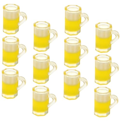 Toddmomy 12Stücke Teiliges Miniaturbierbecher aus Harz Dekorative Becher für Puppenhaus Kleine Bierkrüge für Wohnkultur und Dekoration Toddmomy 12Stücke Teiliges Miniaturbierbecher aus Harz Dekorative Becher für Puppenhaus Kleine Bierkrüge für Wohnkultur und Dekoration von Toddmomy