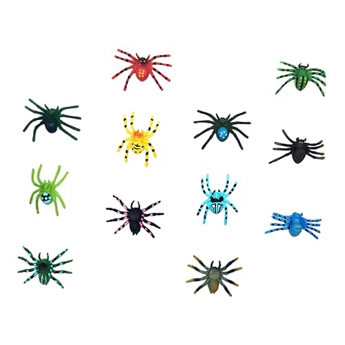 Toddmomy 12Stücke Teiliges Realistische Halloween Spinnen Gruselige Deko für Partys Streich Requisiten aus Robustem Kunststoff Wohn und Festtagsdekoration Toddmomy 12Stücke Teiliges Realistische Halloween Spinnen Gruselige Deko für Partys Streich Requisiten aus Robustem Kunststoff Wohn und Festtagsdekoration von Toddmomy