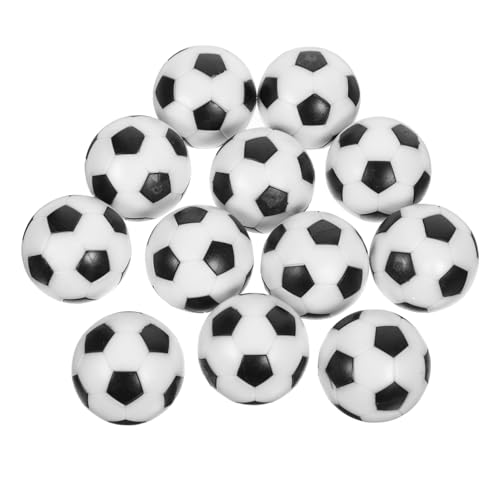 Toddmomy 12Stücke Teiliges Tischfußball Zubehörset Mini Fußball Bälle Hochwertigem Resin für Tischkicker mit Traditionellem Fußballmuster Standard Tischfußballspiele Toddmomy 12Stücke Teiliges Tischfußball Zubehörset Mini Fußball Bälle Hochwertigem Resin für Tischkicker mit Traditionellem Fußballmuster Standard Tischfußballspiele von Toddmomy