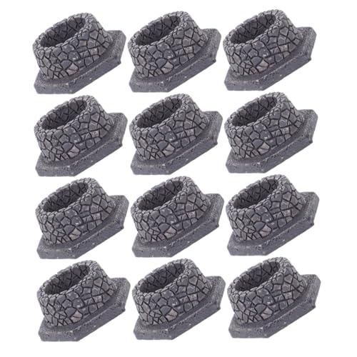 Toddmomy 12Stücke Teiliges für Mikrolandschaften Dekorative Resin Brunnenfiguren für Feengärten und Puppenhäuser Vielseitig Einsetzbar und Realistisch Gestaltet Toddmomy 12Stücke Teiliges für Mikrolandschaften Dekorative Resin Brunnenfiguren für Feengärten und Puppenhäuser Vielseitig Einsetzbar und Realistisch Gestaltet von Toddmomy