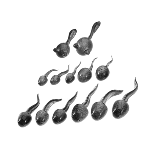 Toddmomy Realistische Ornamente 13-teiliges Mini-tierstatuen-Set Aus Kunstharz Tiere Für Teich Gartendekoration Außenterrassendekoration Landschaftsornament-Set von Toddmomy