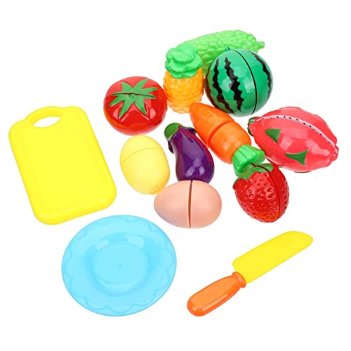 Toddmomy 13 Stück Teiliges Schneideset mit Obst und Gemüse für Interaktives Küchenspielzeug Kognitiven Fähigkeiten Eltern Junge Mädchen Interaktion Toddmomy 13 Stück Teiliges Schneideset mit Obst und Gemüse für Interaktives Küchenspielzeug Kognitiven Fähigkeiten Eltern Junge Mädchen Interaktion von Toddmomy