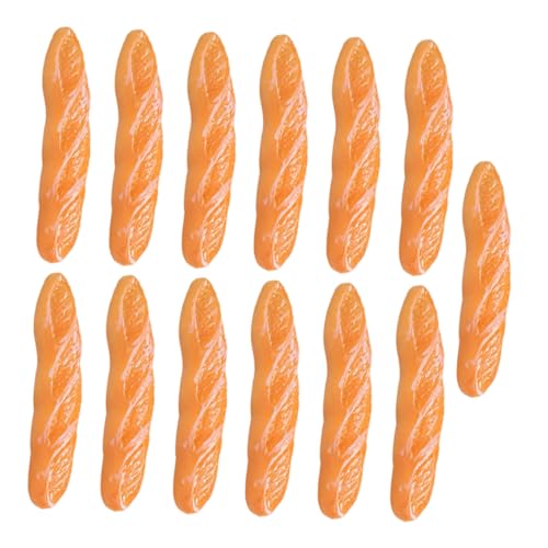 Toddmomy 13Stücke Brot für Puppenhaus Dekoration Realistische Harz Brotmodelle DIY Design und Mini Essen für Kreatives Basteln von Toddmomy