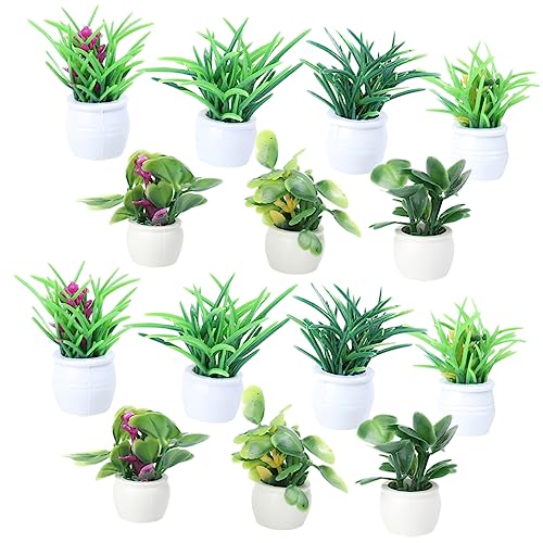 Toddmomy 14Stücke Bonsai Pflanzen Teiliges DIY Topf Pflanzen Modell für Puppenhaus und Mikrolandschaften Künstliche Pflanzen für Kreative Dekoration Toddmomy 14Stücke Bonsai Pflanzen Teiliges DIY Topf Pflanzen Modell für Puppenhaus und Mikrolandschaften Künstliche Pflanzen für Kreative Dekoration von Toddmomy
