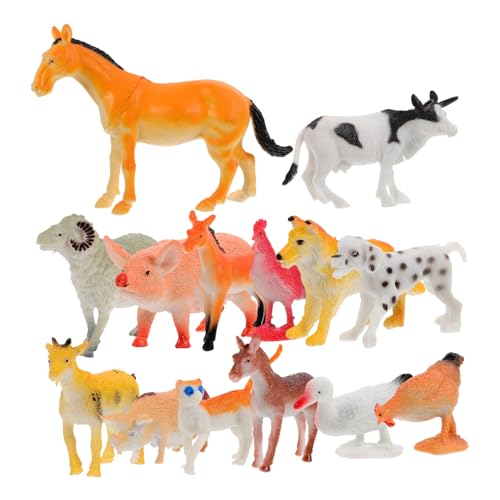 Toddmomy 14Stücke Tierfiguren aus Mini Dekoration für Puppenhaus Realistische Tiermodelle für Schreibtisch und Garten Toddmomy 14Stücke Tierfiguren aus Mini Dekoration für Puppenhaus Realistische Tiermodelle für Schreibtisch und Garten von Toddmomy