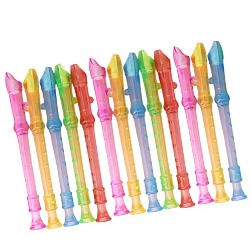 Toddmomy 15 Stück Teiliges Klarinetten Spielzeuginstrument Bunten Farben Einfach zu Bedienen Lernspielzeug für Mädchen Geeignet für Anfänger und Musikliebhaber Zufällige Zufällige Farbe von Toddmomy