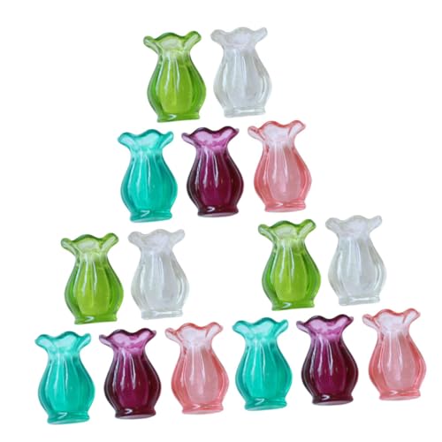 Toddmomy 15 Stück Teiliges Miniatur-blumenvasen Realistische Kleine Vasen für Puppenhäuser Kompakte Mini Blumentöpfe Vielseitige Dekoration für Schreibtisch Regal Toddmomy 15 Stück Teiliges Miniatur-blumenvasen Realistische Kleine Vasen für Puppenhäuser Kompakte Mini Blumentöpfe Vielseitige Dekoration für Schreibtisch Regal von Toddmomy
