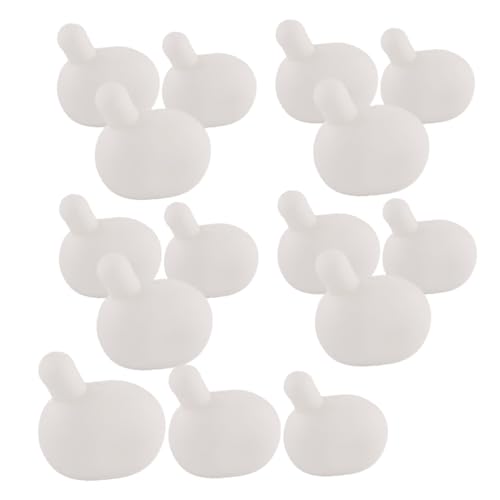 Toddmomy 15 Stück Teiliges Silikon Bubble Inserts für DIY Squeeze Toy Props Weiche rutschfeste Innenkerne in Groß Mittel und Klein Langlebige Silikonqualität für Kreative von Toddmomy