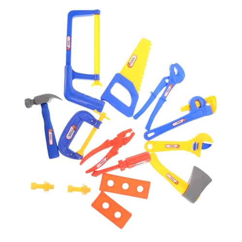 Toddmomy 15-Teiliges Set Schraube werkzeugkasten Werkzeug Robustes Kinderspielzeug Pädagogisches Baukostüm Konstruktionsspielzeug für Plastik Toddmomy 15-Teiliges Set Schraube werkzeugkasten Werkzeug Robustes Kinderspielzeug Pädagogisches Baukostüm Konstruktionsspielzeug für Plastik von Toddmomy