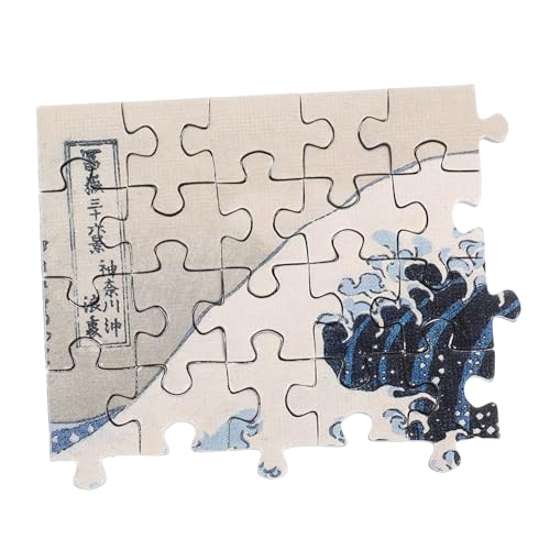 Toddmomy 150 Stück Mini Puzzle Set für Erwachsene Teile Kreatives Jigsaw mit Berühmtem Wellenmuster Pädagogisches in Knobelspiel für Männer und Frauen Sicheres Papiermaterial Toddmomy 150 Stück Mini Puzzle Set für Erwachsene Teile Kreatives Jigsaw mit Berühmtem Wellenmuster Pädagogisches in Knobelspiel für Männer und Frauen Sicheres Papiermaterial von Toddmomy