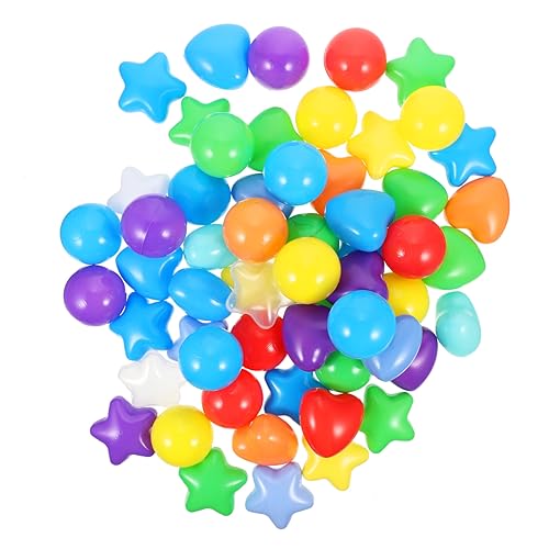 Toddmomy 150Stücke Herzform Bälle Kreative Spielzeuge für Indoor und Outdoor Pool Spielplatz und Partys Leicht und Einfach zu Bedienen für Jungen Toddmomy 150Stücke Herzform Bälle Kreative Spielzeuge für Indoor und Outdoor Pool Spielplatz und Partys Leicht und Einfach zu Bedienen für Jungen von Toddmomy