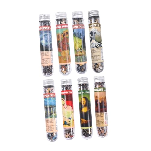 Toddmomy 150Stücke Teiliges Mini Puzzle Set für Erwachsene Kreatives Papierpuzzle im Reagenzglas mit Kaffeehaus Pädagogisches für Spaß Toddmomy 150Stücke Teiliges Mini Puzzle Set für Erwachsene Kreatives Papierpuzzle im Reagenzglas mit Kaffeehaus Pädagogisches für Spaß von Toddmomy