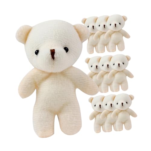 Toddmomy 15Stücke Hängende Bärenfiguren Multifunktionale Bärenanhänger Als Schlüsselanhänger Und Deko Für Kinderzimmer Plüsch Süßes Für Weihnachten Und Geburtstage von Toddmomy
