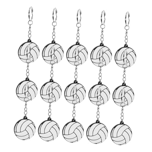 Toddmomy 15Stücke Volleyball Schlüsselanhänger aus Sport Thema Schlüsseldekoration Rucksack Zubehör für Spieler Kreative Hängende Ornamente Toddmomy 15Stücke Volleyball Schlüsselanhänger aus Sport Thema Schlüsseldekoration Rucksack Zubehör für Spieler Kreative Hängende Ornamente von Toddmomy