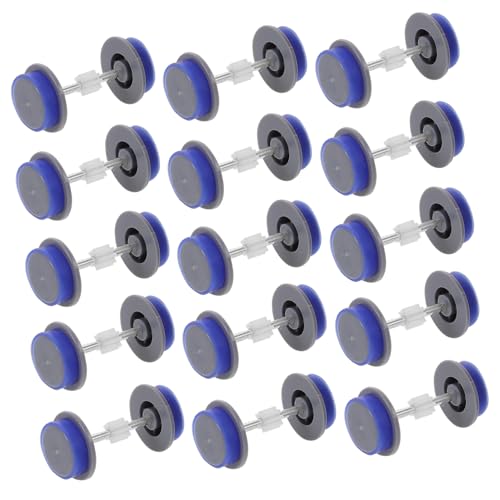 Toddmomy 15stücke Modellbahnräder Zum Basteln Spielzeugräder Aus Plastik Für DIY-projekte Ersatz-eisenbahnräder Für Montage Und Reparatur Von Eisenbahnspielzeug von Toddmomy