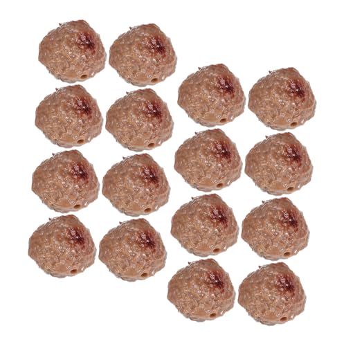 Toddmomy 16 Stück Fake Food Rindfleisch Fleischbällchen Fake Food Modell Für Display Für Display Rindfleisch Toddmomy 16 Stück Fake Food Rindfleisch Fleischbällchen Fake Food Modell Für Display Für Display Rindfleisch von Toddmomy