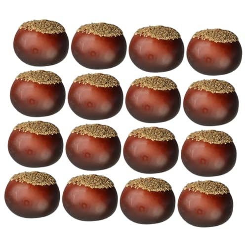 Toddmomy 16 Stück Künstliche Kastanien Teiliges Lebensechte Nussmodelle für Hochzeiten Partys Fotorequisiten Herbstdekoration und Heimgestaltung Deko für Weihnachten Toddmomy 16 Stück Künstliche Kastanien Teiliges Lebensechte Nussmodelle für Hochzeiten Partys Fotorequisiten Herbstdekoration und Heimgestaltung Deko für Weihnachten von Toddmomy