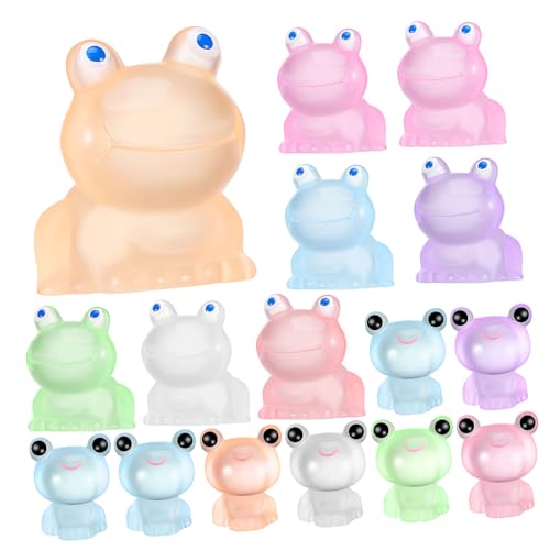 Toddmomy 16 Stück Miniatur Frosch Figuren Leuchtende Frösche aus Resin Deko für Puppenhäuser und Garten Nachtlicht für Entspannende als Toddmomy 16 Stück Miniatur Frosch Figuren Leuchtende Frösche aus Resin Deko für Puppenhäuser und Garten Nachtlicht für Entspannende als von Toddmomy