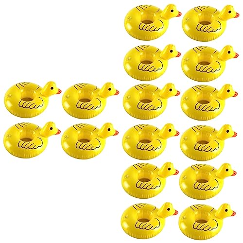 Toddmomy 16 Stück Teiliges Aufblasbares PVC Getränkehalter Schwimmender Becherhalter Pool Trinkhalter Wiederverwendbar Kreatives Wasserspielzeug für Erwachsene Wiederverwendbar Toddmomy 16 Stück Teiliges Aufblasbares PVC Getränkehalter Schwimmender Becherhalter Pool Trinkhalter Wiederverwendbar Kreatives Wasserspielzeug für Erwachsene Wiederverwendbar von Toddmomy