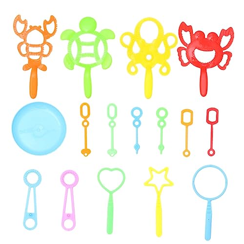 Toddmomy 16 Stück Teiliges Set Seifenblasen Sticks für Kreative Krabbenform Leichte Handhabung für Sommerpartys Pool und Strandspiele Praktischem Tray für Seifenwasser Zufällige Farbe Toddmomy 16 Stück Teiliges Set Seifenblasen Sticks für Kreative Krabbenform Leichte Handhabung für Sommerpartys Pool und Strandspiele Praktischem Tray für Seifenwasser Zufällige Farbe von Toddmomy