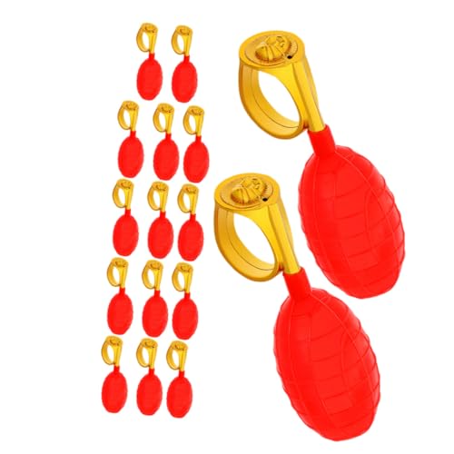 Toddmomy 16 Stück Teiliges Wassersprühring Streichspielzeug aus Robustem Kunststoff Leicht und Tragbar für April Fools Day Halloween Partyspaß für Erwachsene Erfrischendes Toddmomy 16 Stück Teiliges Wassersprühring Streichspielzeug aus Robustem Kunststoff Leicht und Tragbar für April Fools Day Halloween Partyspaß für Erwachsene Erfrischendes von Toddmomy