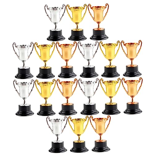 Toddmomy 18 Stück Mini Pokal Teiliges Kunststoff Trophäen und Belohnung für Kinderwettbewerbe Sportevents und Feiern als Dekoration und Mitgebsel Toddmomy 18 Stück Mini Pokal Teiliges Kunststoff Trophäen und Belohnung für Kinderwettbewerbe Sportevents und Feiern als Dekoration und Mitgebsel von Toddmomy