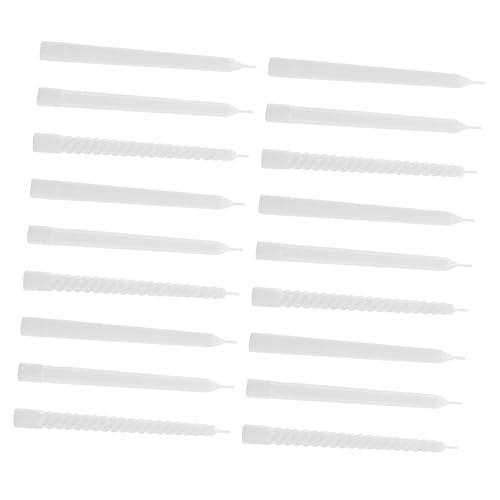 Toddmomy 18 Stück Miniatur Weiße Flammenlose Deko Kerzen Realistische Mini Kerzen für Puppen Geburtstag Puppenhaus Zubehör Toddmomy 18 Stück Miniatur Weiße Flammenlose Deko Kerzen Realistische Mini Kerzen für Puppen Geburtstag Puppenhaus Zubehör von Toddmomy