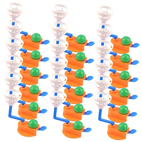 Toddmomy 18 Stück Teiliges Finger Basketball aus Strapazierfähigem Lustiges Mini Basketwurfs Spiel für Fördert Hand Auge Koordination als für Geburtstage und Partys Zufällige Farbe von Toddmomy